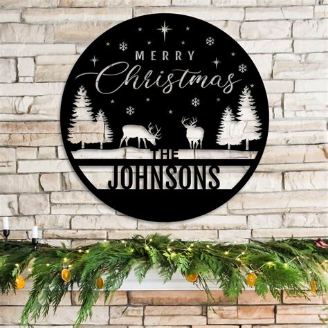 christmas decor metal fabrication in usa|custom metal wall decor.